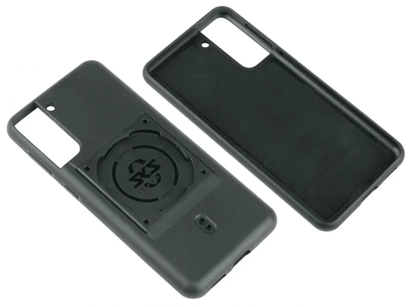 SKS COMPIT Cover für Samsung Galaxy S21+ 5G  Robuste 2-Komponenten-Hülle mit spezieller Befestigung für sichere Montage am Fahrradlenker