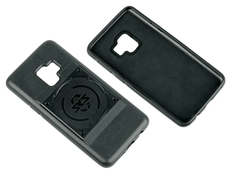 SKS COMPIT Cover für Samsung Galaxy S9  stoßdämpfende 2-Komponenten-Handyhülle mit spezieller Befestigungsvorrichtung für sichere Fahrradmontage
