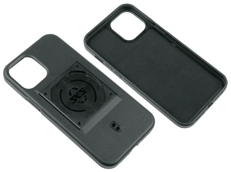 SKS GERMANY COMPIT Cover für iPhone 12 Pro Max, stoßdämpfend, 2-Komponenten-Kunststoff, Befestigung für COMPIT-System, schwarz