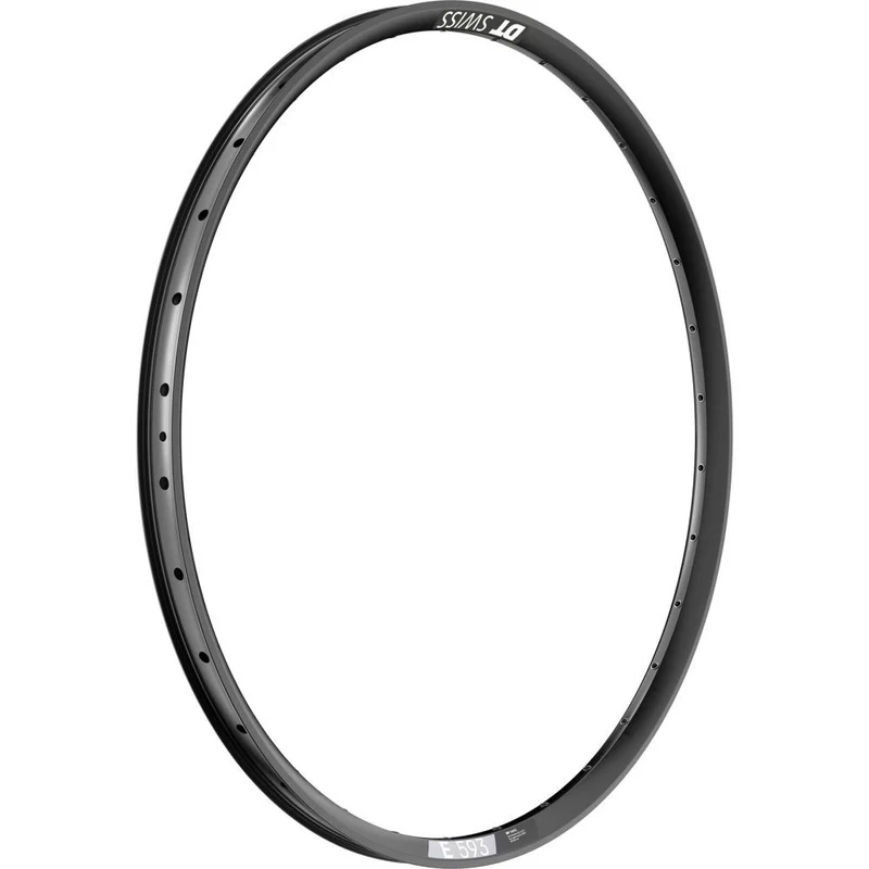 DT Swiss Felge Felge Felge E 593 27 - 5"" 28 Loch Schwarz - robuste Enduro-Felge mit 30 mm Maulweite - Felgen 27.5 Zoll