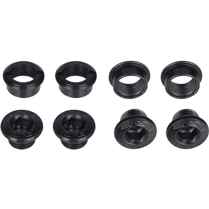 FSA Kettenblattschrauben E-Bike Edelstahl 5 g Schwarz - 1-fach & 2-fach