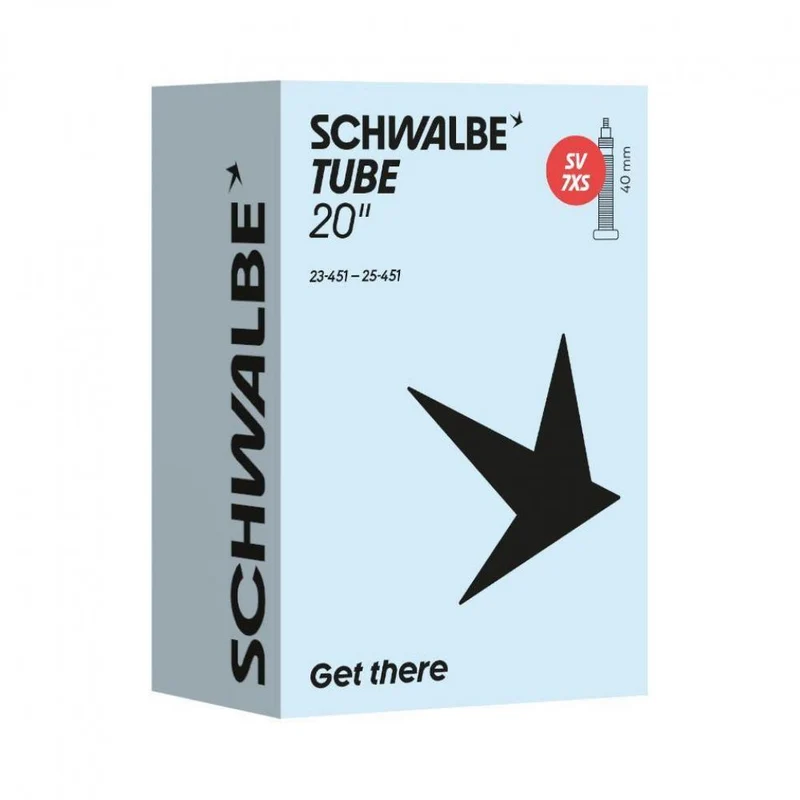 Schwalbe Schlauch Nr. 7XS 20 Zoll - SV 40 mm, 23/25-451