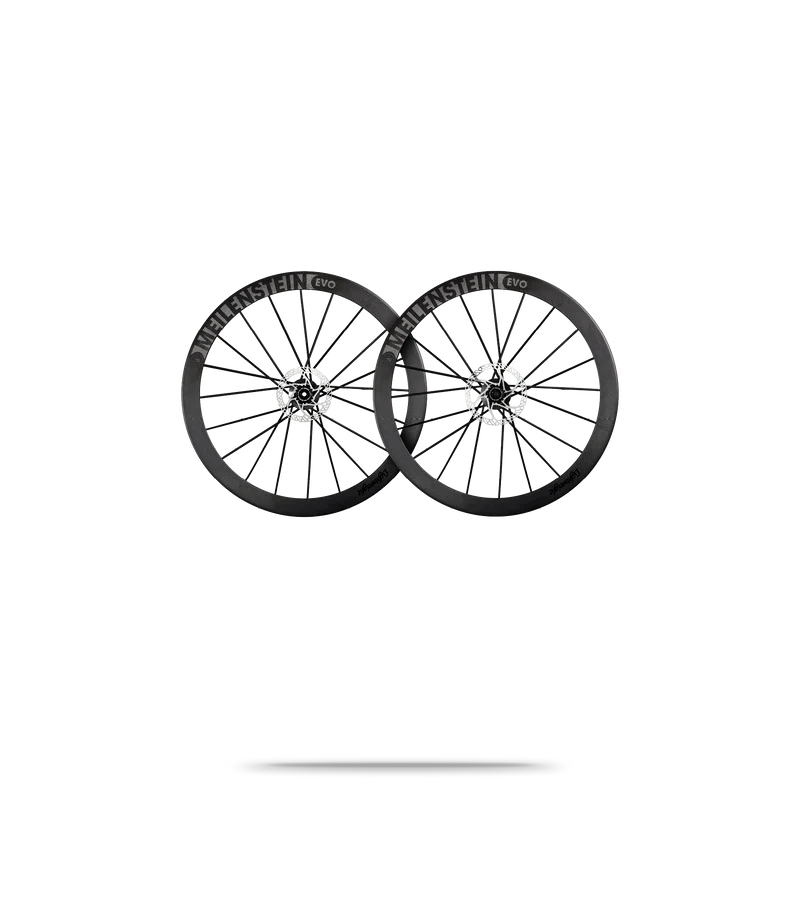 Meilenstein EVO Schwarz Edition Tubeless Disc Brake Wheelset
