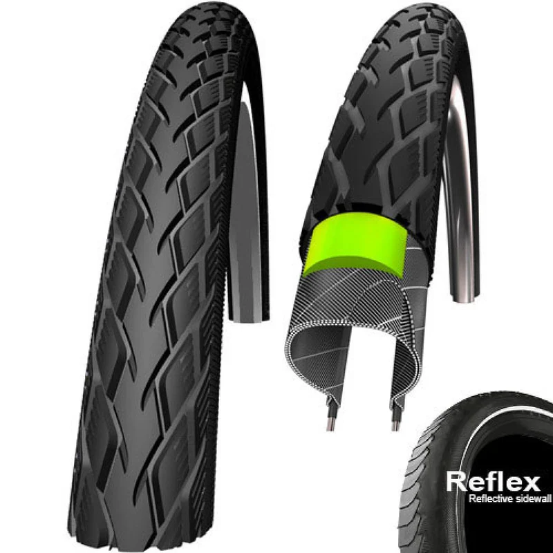 Schwalbe Reifen Marathon 26x2.00" 50-559 schwarz Reflex E-50 HS420 Draht