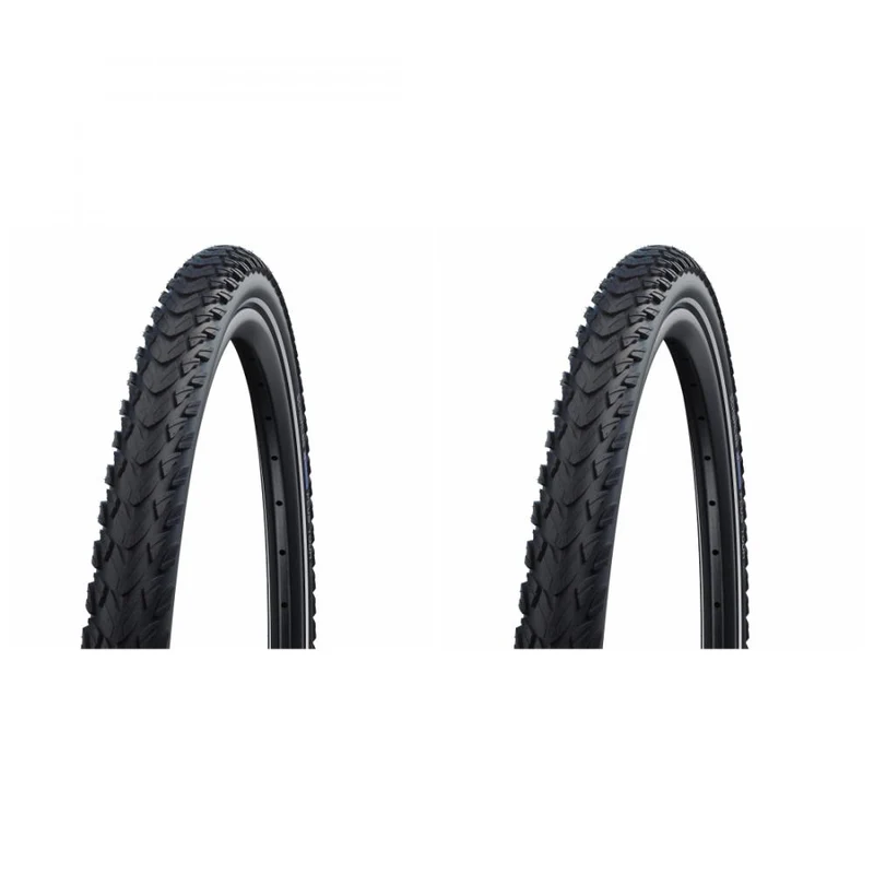 Schwalbe 2 x Reifen Drahtreifen MARATHON PLUS TOUR 26x2.00 Zoll