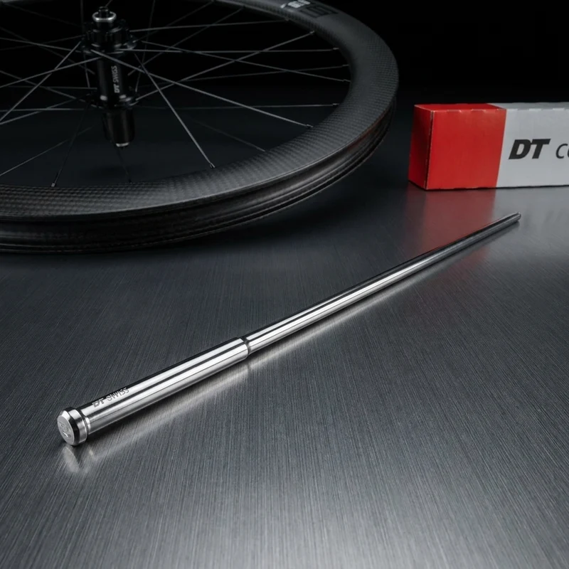 DT Swiss Speiche Competition 2.0 / 1.8 296 mm silber - robuste Leichtbau-Speiche