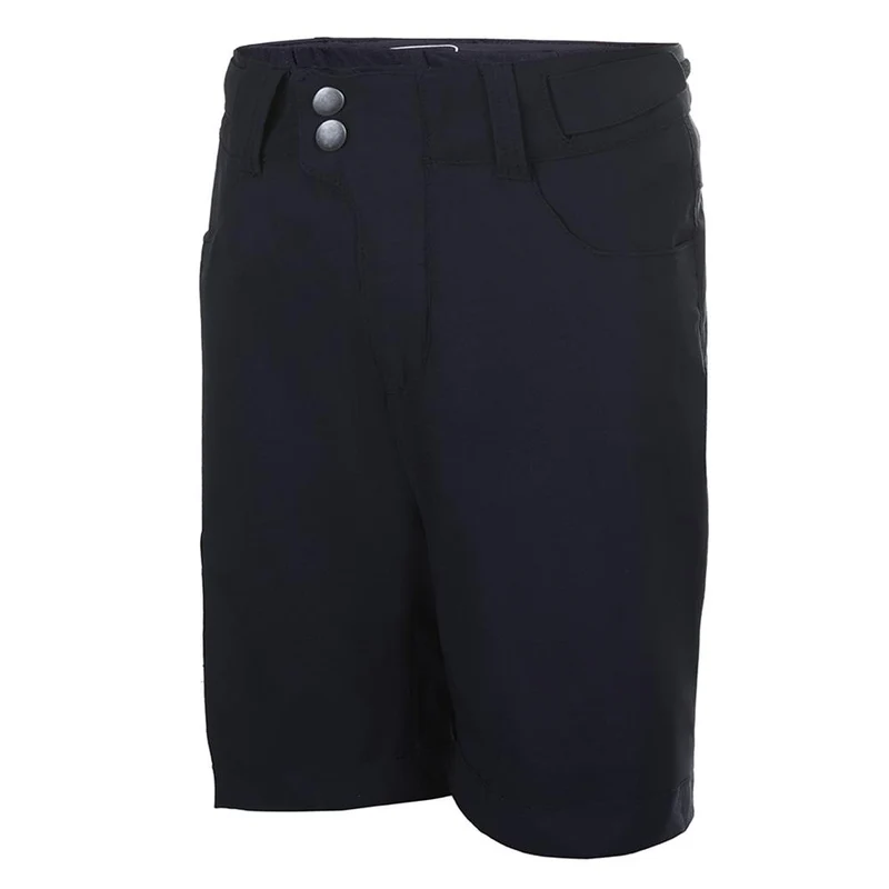 CHIBA Baggy Pants Kids - Radhose mit Innenhose, schwarz, Größe M