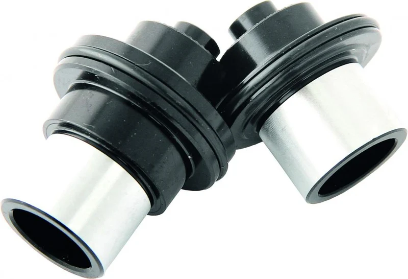 SUNringle Endkappe VR für Demon II 135 mm QR Schwarz/silber - präziser Sitz für SUNringle-Naben