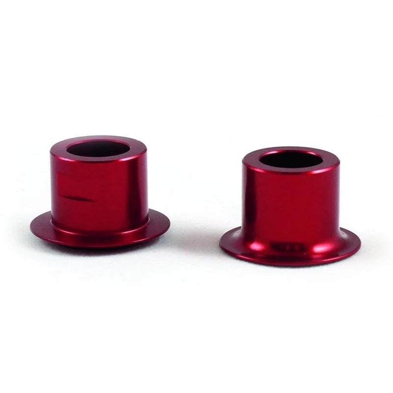 SUNringle Endkappen HR Dirty Flea/Black Flag PRO/Charger PRO 142 x 12 mm rot - präzise Achs-Anpassung