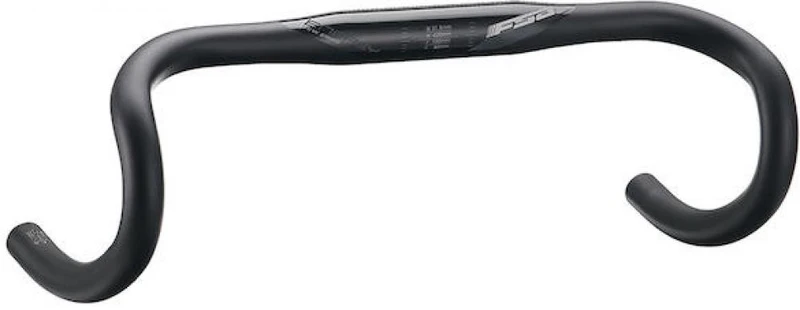 FSA Lenker Energy New Ergo 31,8 x 420 mm Schwarz - steifer Rennradlenker für Sprinter