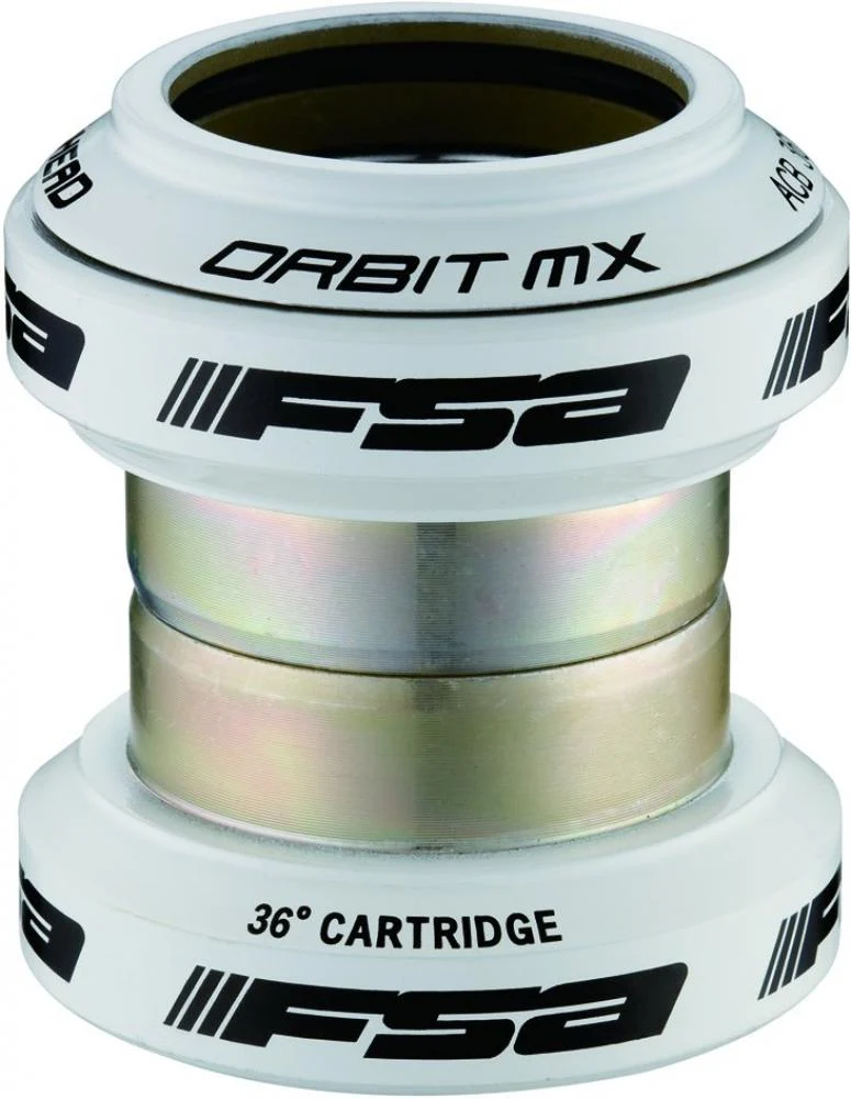 FSA Steuersatz NO.20 Orbit MX 1 1/8" Weiß - präziser, leichter Ahead-Steuersatz