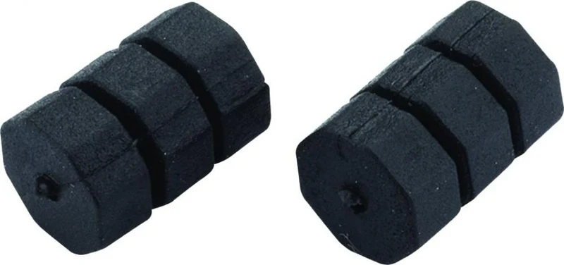 Jagwire Rahmenschützer Cable Spacer Donuts 4 mm Schwarz - Schutz für Bowdenzüge