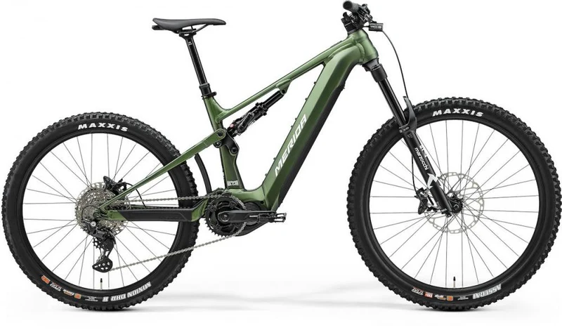 Merida eONE-SIXTY 675 IV1 M (43) grün/weiß - leistungsstarkes E-MTB der aktuellen Generation