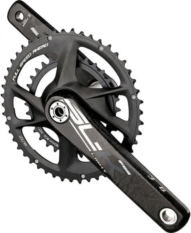 FSA Kurbelgarnitur SL-K Road Modular Supercompact 165 mm Schwarz - leichte Performance