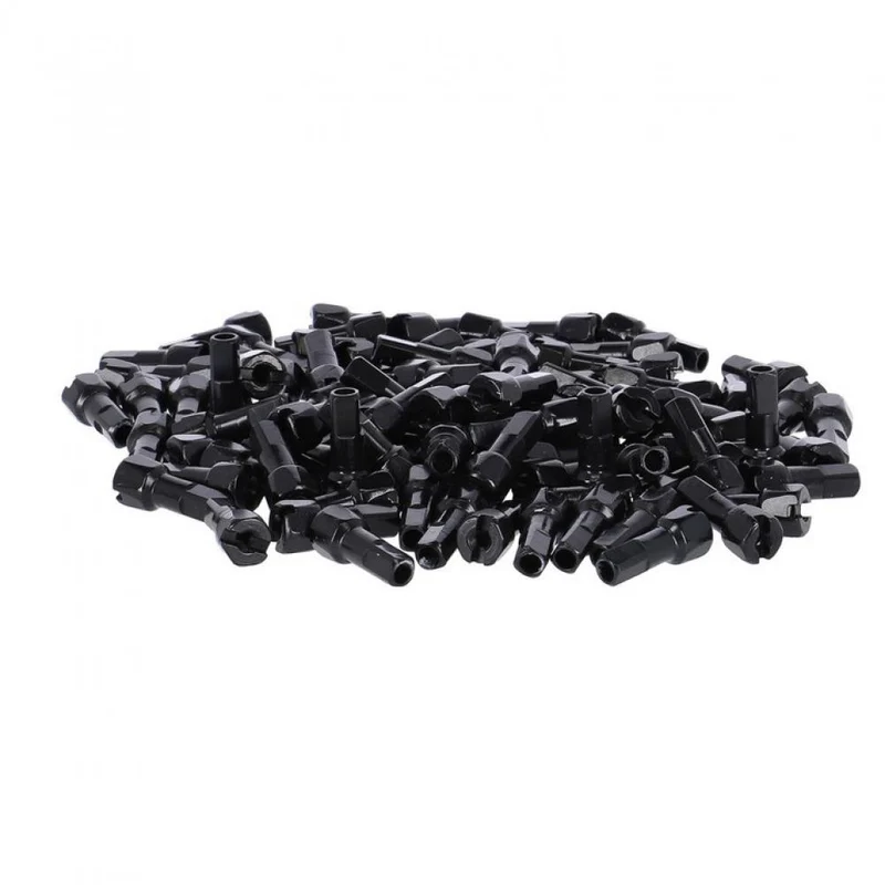DT Swiss Speichennippel 2.0 Pro Lock Hexagonal 14 mm schwarz - präziser Laufradbau