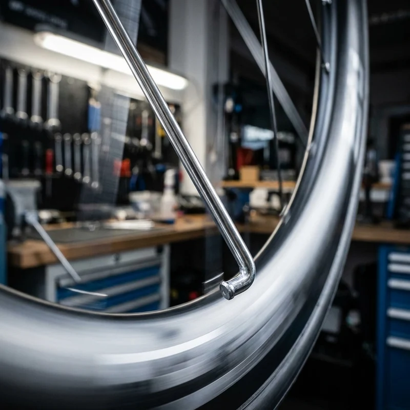 DT Swiss Speiche Competition 2.0 / 1.8 288 mm silber - robuste Allround-Speiche