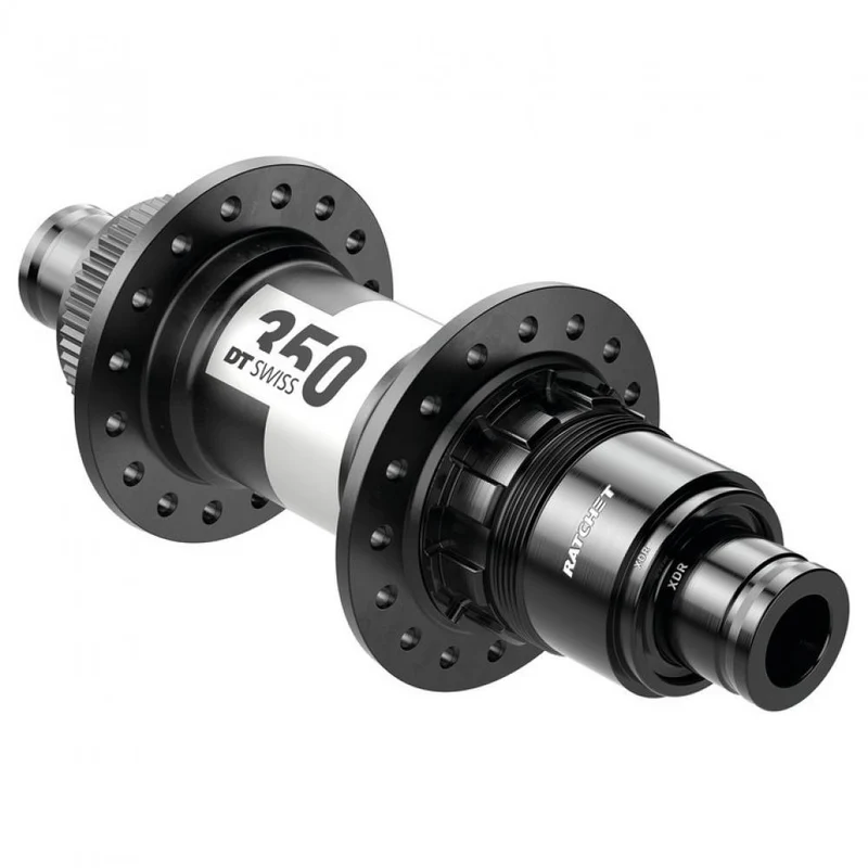 DT Swiss Nabe Road HR 350 Classic 24 Loch Schwarz - zuverlässige Hinterradnabe für Rennräder