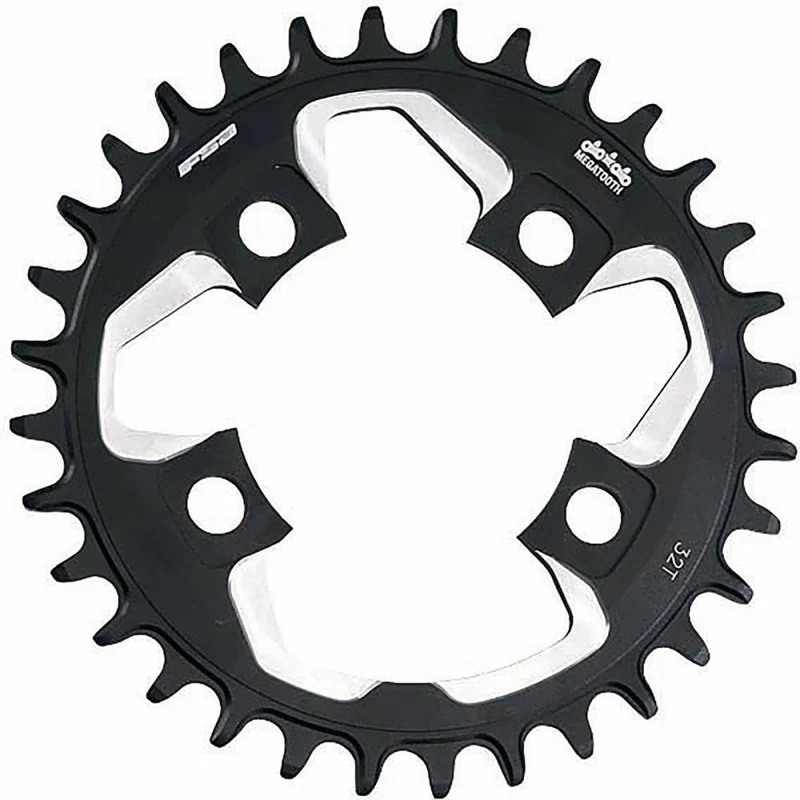 FSA Kettenblatt MTB Afterburner Megatooth ABS 76 mm x 32 T Schwarz - maximaler Kettenhalt
