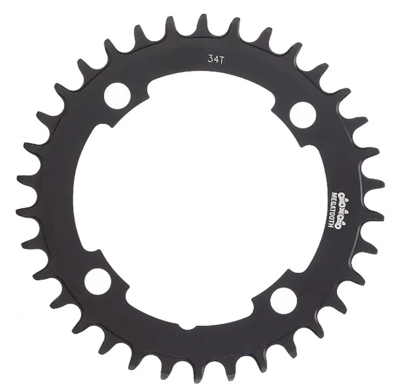 FSA Kettenblatt MTB Megatooth 4-Arm 1x 104 mm x 32 T Schwarz - sicherer 1x-Antrieb
