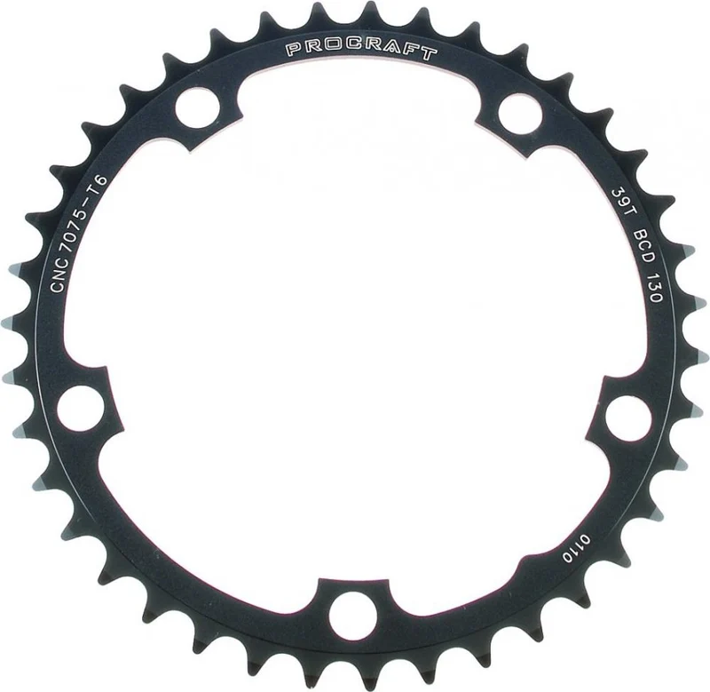 Procraft Kettenblatt RR 110 10-fach 36 Z schwarz - präziser Antrieb in moderner Ausführung