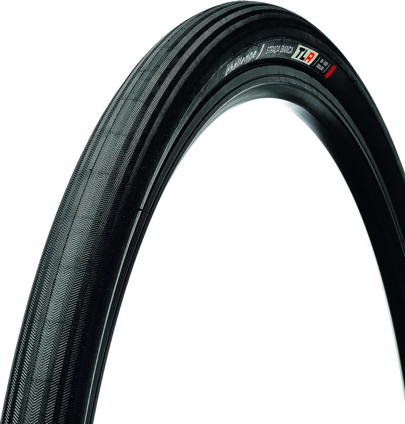 Challenge Gravel-Reifen Strada Bianca TLR Clincher 28 Zoll (36-622) Schwarz/schwarz - schneller Gravel-Allrounder