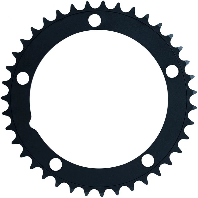 FSA Kettenblatt Aero TT 2x 130 mm x 39 Zähne Schwarz - aerodynamisch optimiert