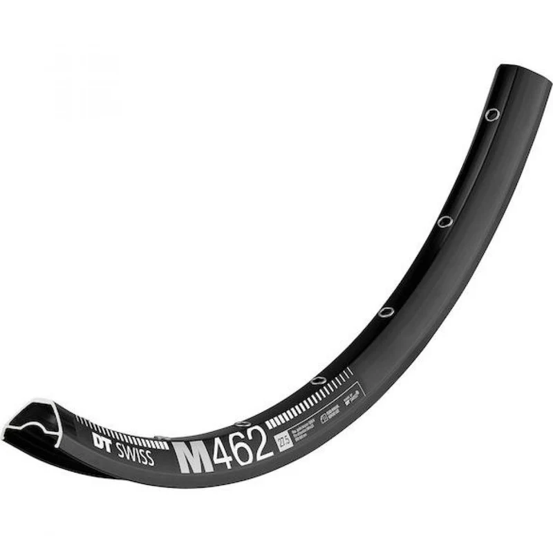 DT Swiss Felge M 462 27,5" 28 Loch Schwarz - leichte, robuste MTB-Disc-Felge