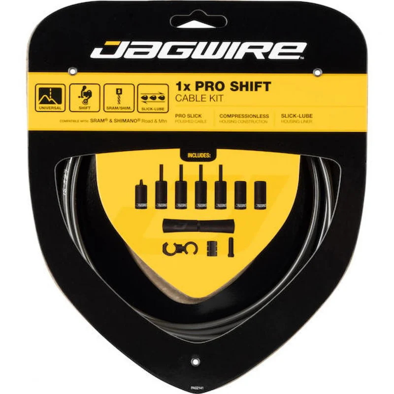 Jagwire Schaltzugset Road & Mountain Pro 1x Grau - 1-fach Schaltung