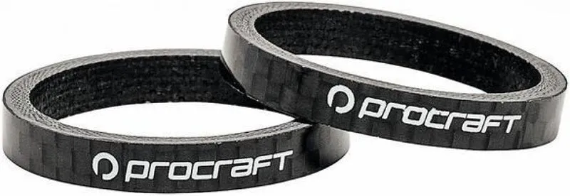 Procraft Ahead Spacer Carbon 1 1/8 Zoll Set - Leicht & Stabil