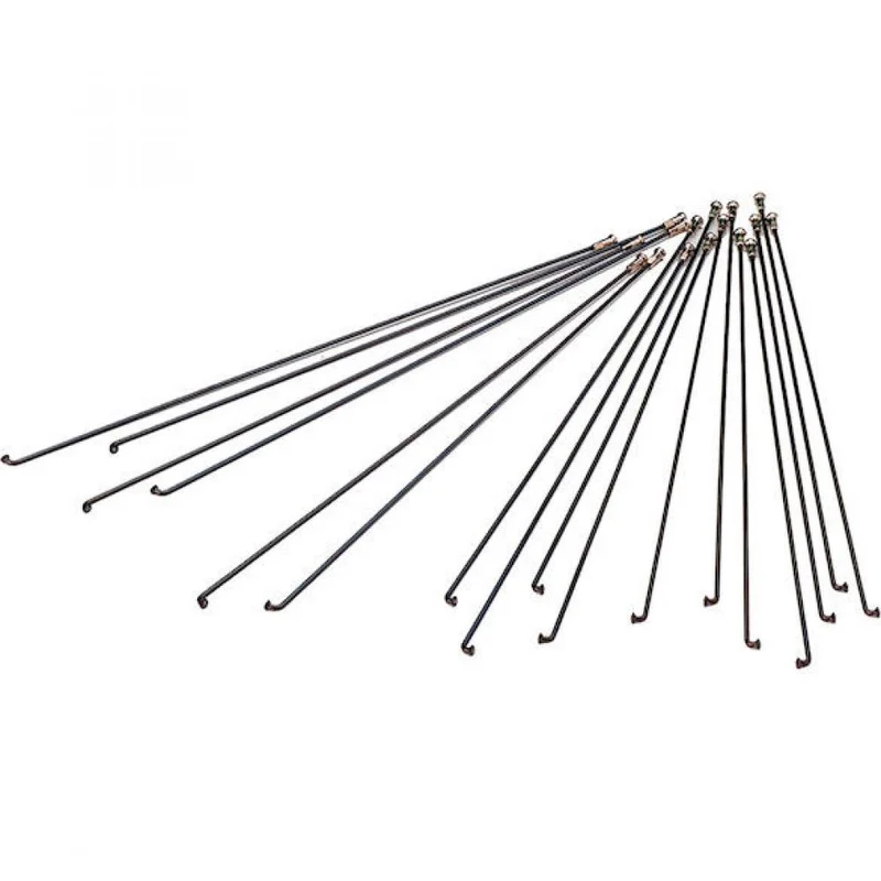 DT Swiss Speiche Champion 2.0 VE500 260 mm schwarz - robuste Standardspeiche für Straße und MTB
