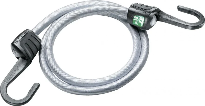 Master Lock Spanngummi Steelcor Silber 800 mm - extrem robustes Befestigungsgummi