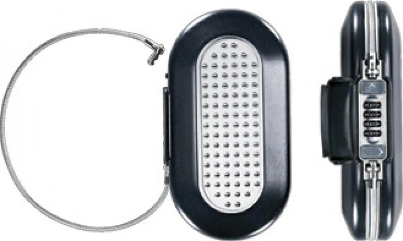 Master Lock Master Mini Tresor 5900 Schwarz Schwarz - mobiler Schutz für Wertsachen