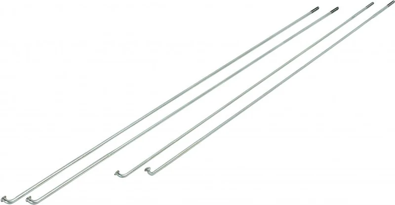 Exal SPEICHE ED 2/1,8 SILB, 276mm, 100St - stabile Edelstahlspeichen für Laufradbau