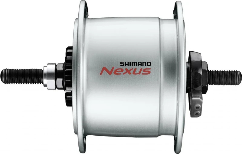 SHIMANO Nabendynamo NEXUS DH-C6000-3R - 6000-3, Silber 36 Loch