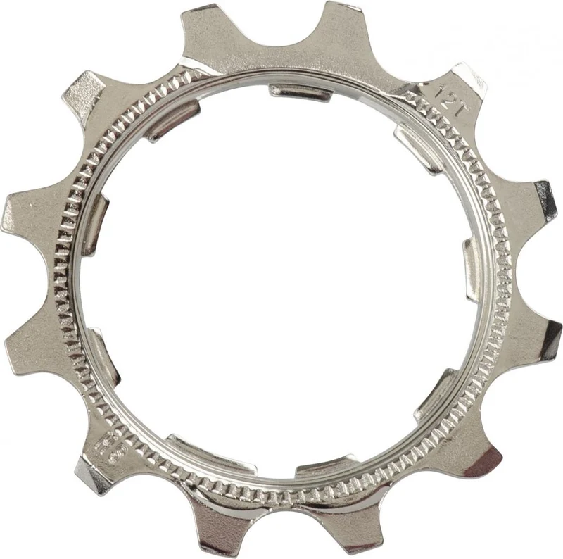 SHIMANO Ritzel für CS-HG50-9 12 Zähne integrierter Distanzring - 50-9, 12 Zähne