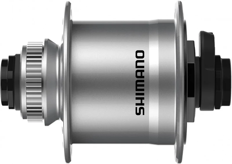 SHIMANO Nabendynamo DH-UR708-3D 6V/3W Center-Lock - 708-3, Silber 36 Loch