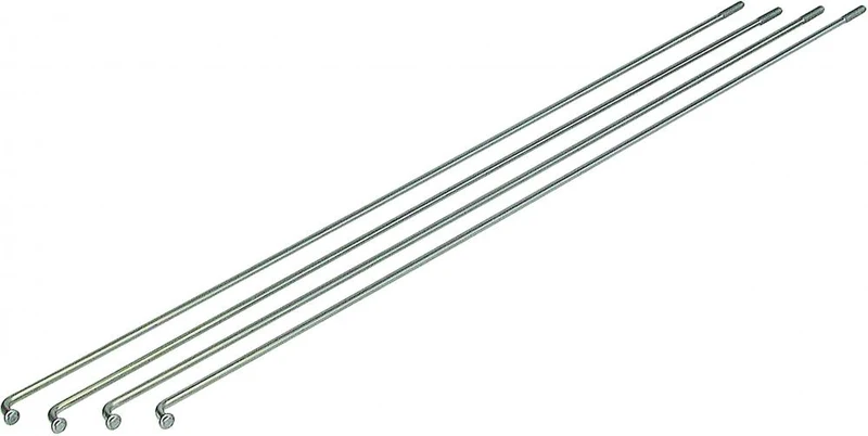 Exal SPEICHE 2MM,GLATT,SILB,250MM,100ST - stabile 2,0 x 250 mm Laufradspeichen in Silber