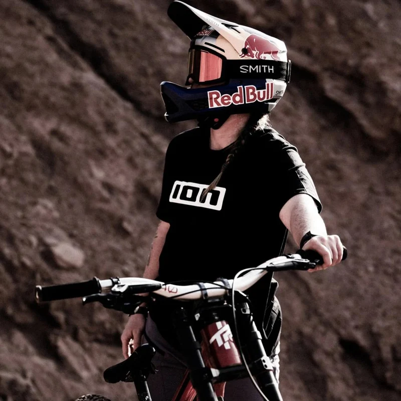 ION Bike ION Women MTB Jersey Logo DR Shortsleeve 34/XS 47223-5041 - T-Shirt