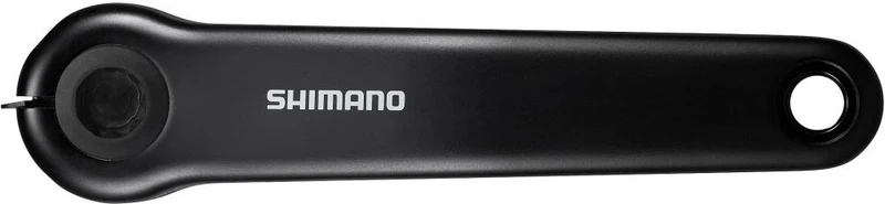 SHIMANO Kurbelarm E-BIKE SYSTEMS FC-E6100 links - 170 mm, Schwarz