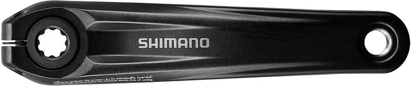 SHIMANO Kurbelarm E-BIKE SYSTEMS FC-E8000 links - 160 mm, Schwarz