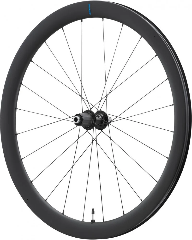 SHIMANO Hinterrad WH-RS710 C46 TL Laufrad - Rennrad Hinterrad 28" 24 Loch Center-Lock 142x12 mm