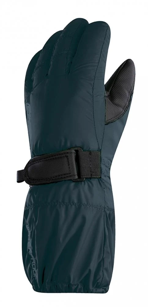 CHIBA Kids Allround Finger - wasserdichte Kinder-Radhandschuhe, Größe 6, schwarz