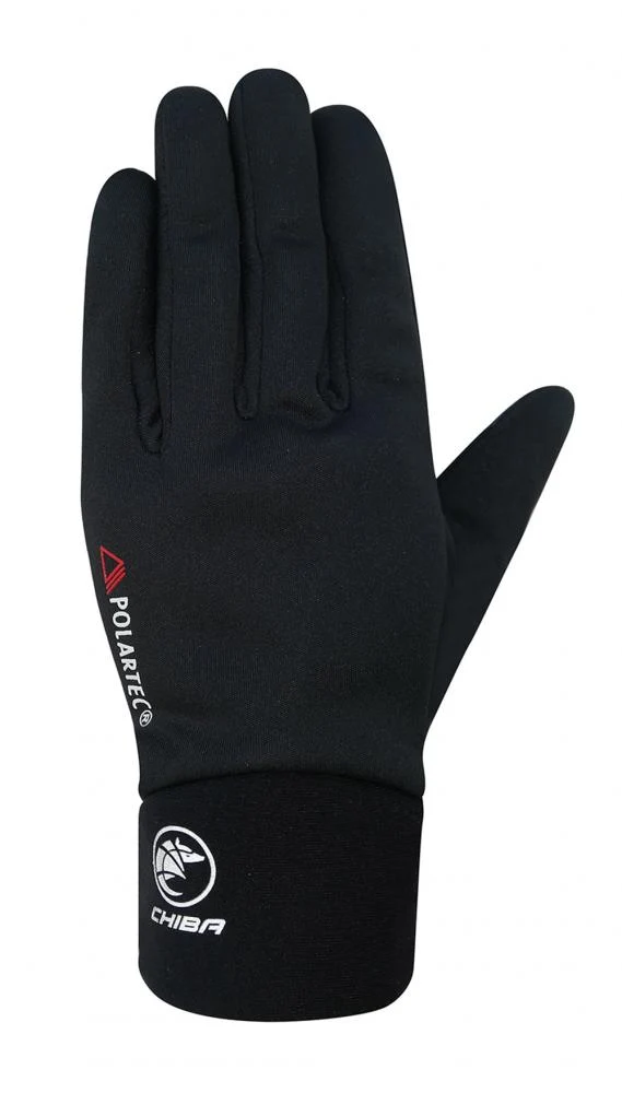 CHIBA Polartec Extra Warm - Winter-Fahrradhandschuhe, schwarz, Größe M