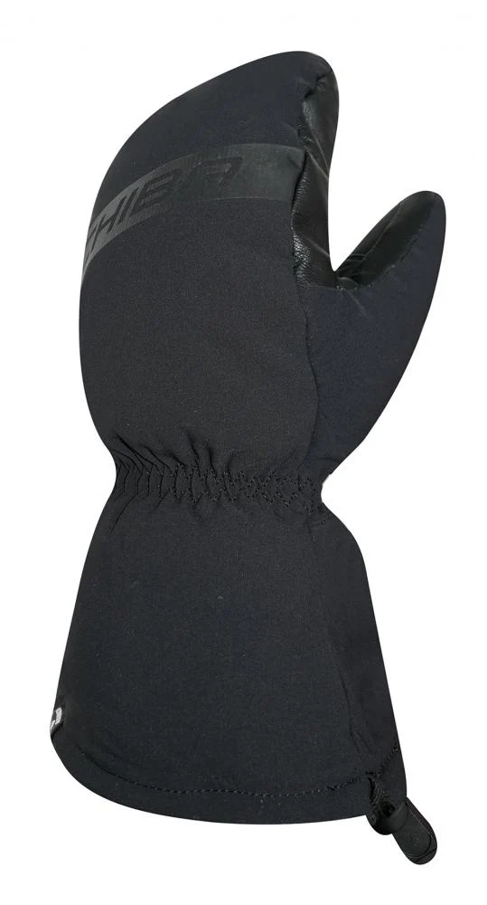 CHIBA Supersoft Mitten - wasserdichte Radhandschuhe, Größe 7,5, schwarz