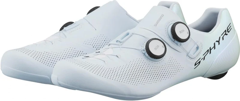 SHIMANO SHIMANO Fahrradschuhe RC903 Damen/Herren Road SPD-SL - 45, Weiß
