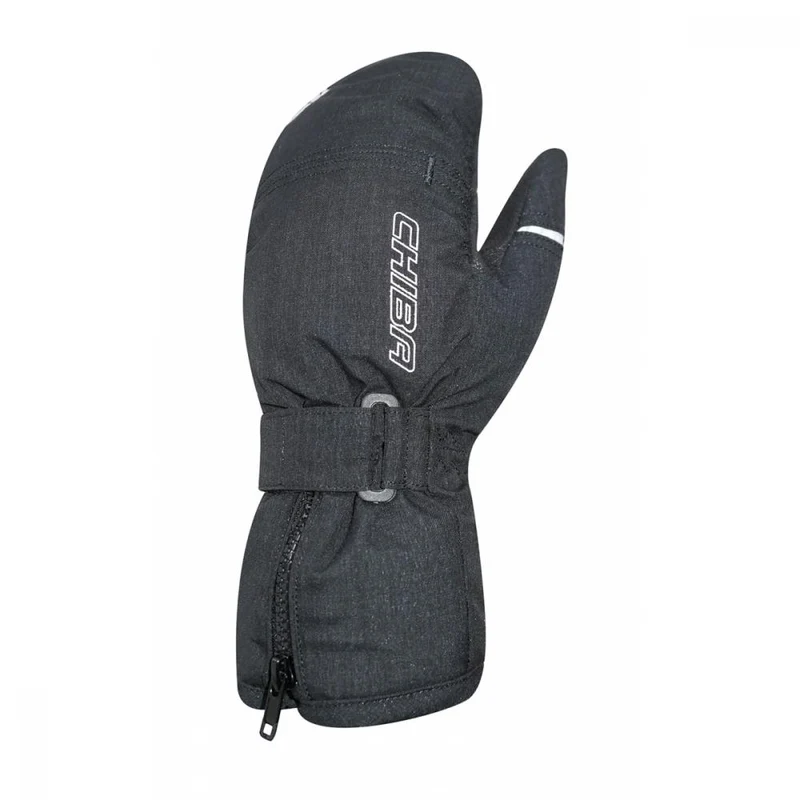 CHIBA Plus Mitten - wasserdichte Primaloft Fahrradhandschuhe schwarz 6,5