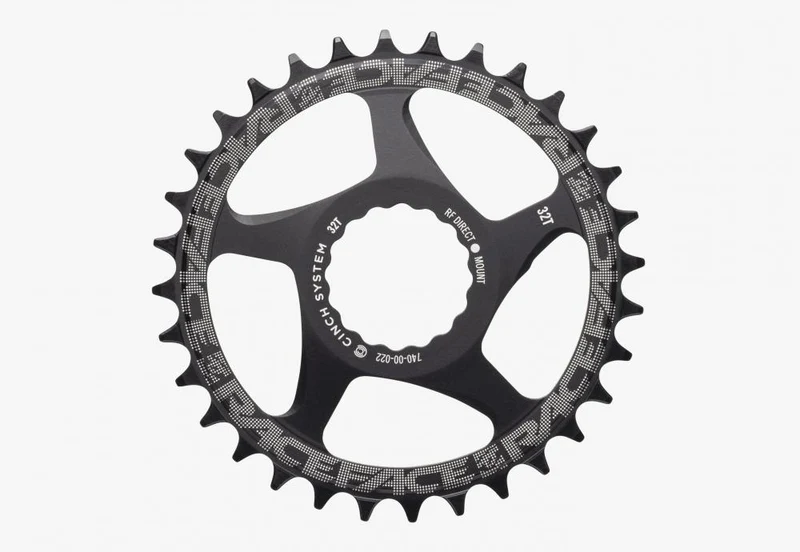 Race Face Cinch Direct Mount Kettenblatt 36 Z., 52 mm, schwarz - effizienter Antrieb