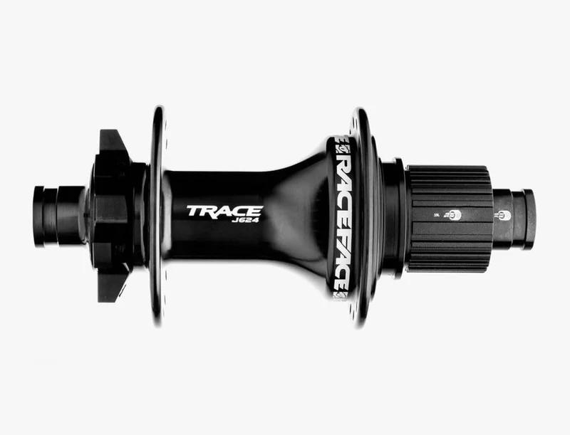 Race Face Trace Nabe, HR, 32 L., 148x12mm, Shimano HG, schwarz - robuste High-Performance Hinterradnabe
