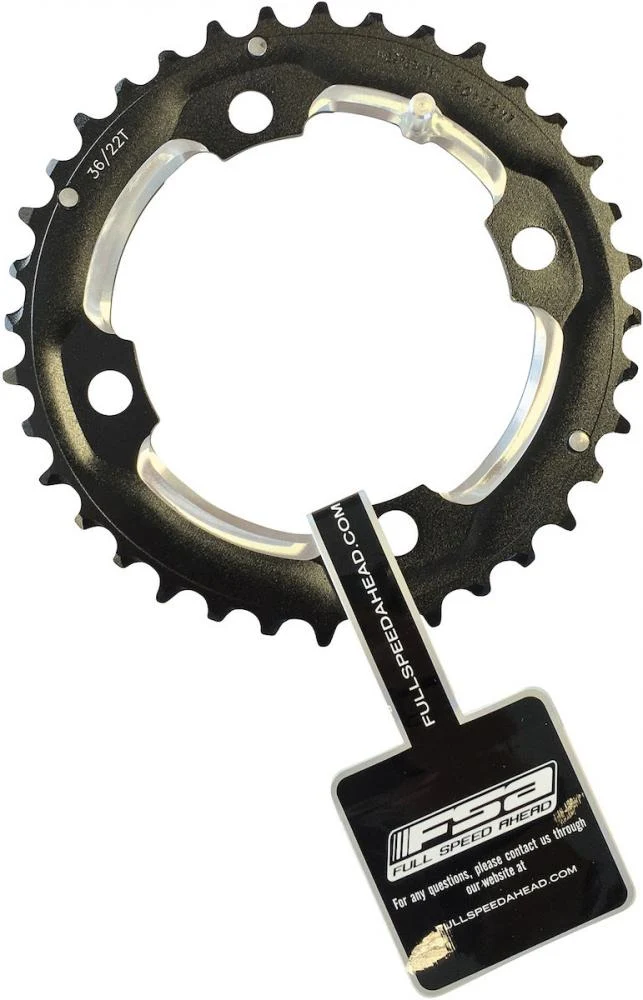 FSA Kettenblatt MTB Pro 4-Arm 104 mm x 36 T Schwarz - Präzise Schaltperformance