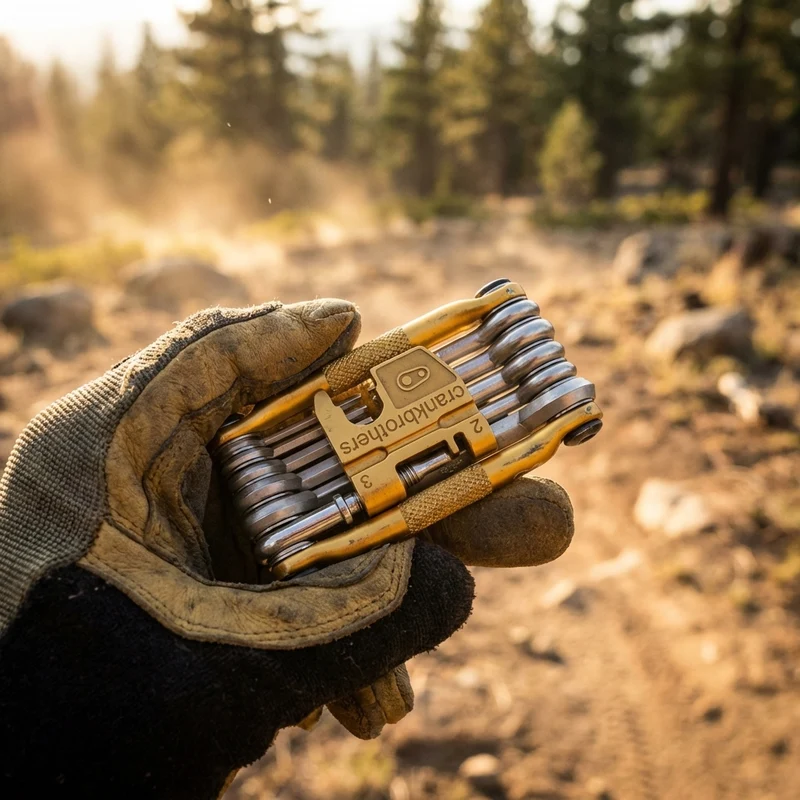 Crankbrothers M17 Multi-Tool 17 Funktionen Gold